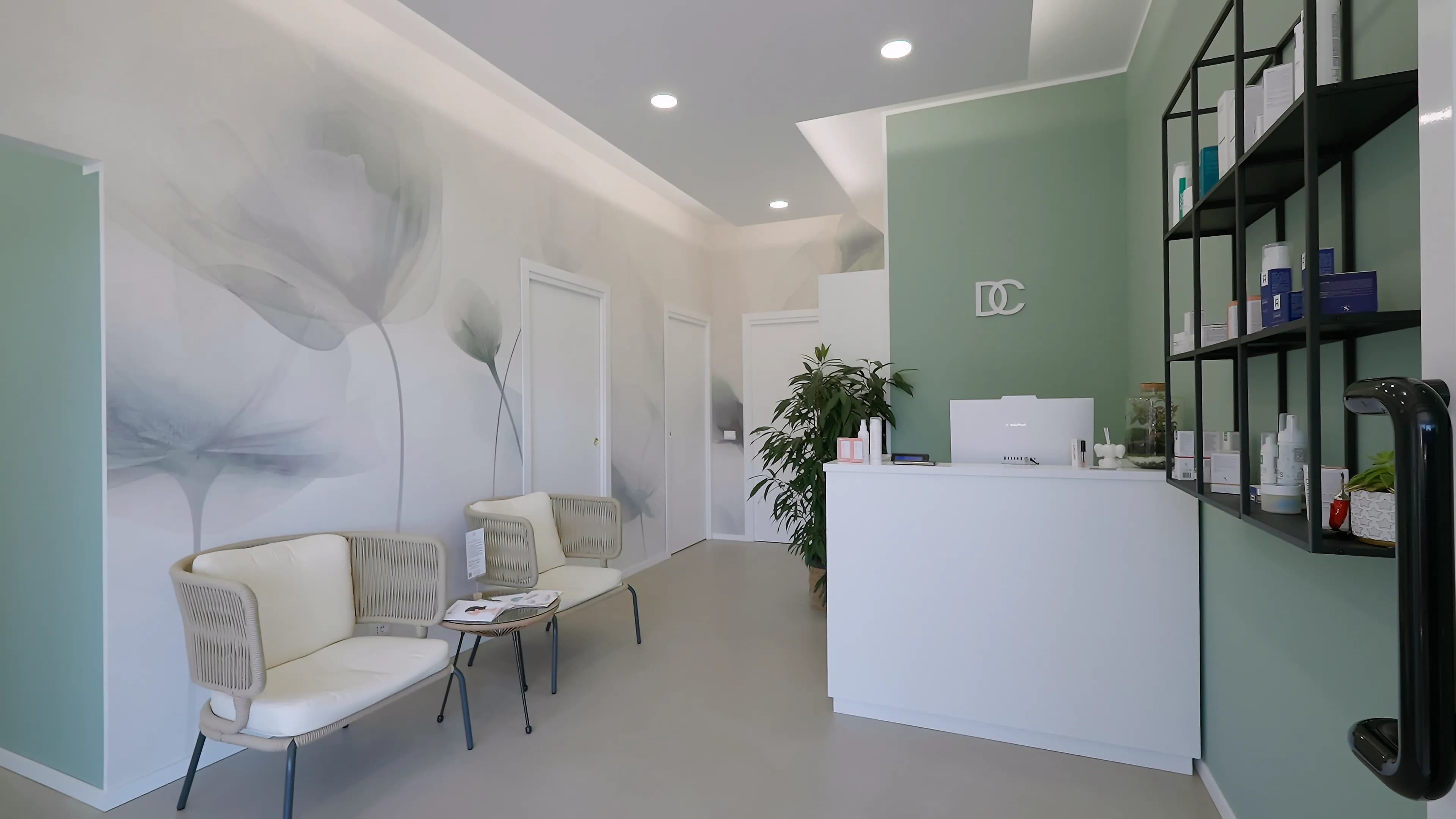Interno del centro estetico Daniela Corvini
